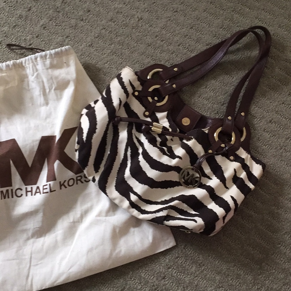 Canvas and leather bag